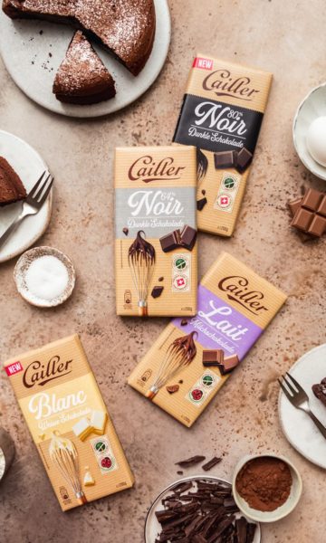 Tablettes Cailler Dessert // Breakfast & Bowls Photographe culinaire