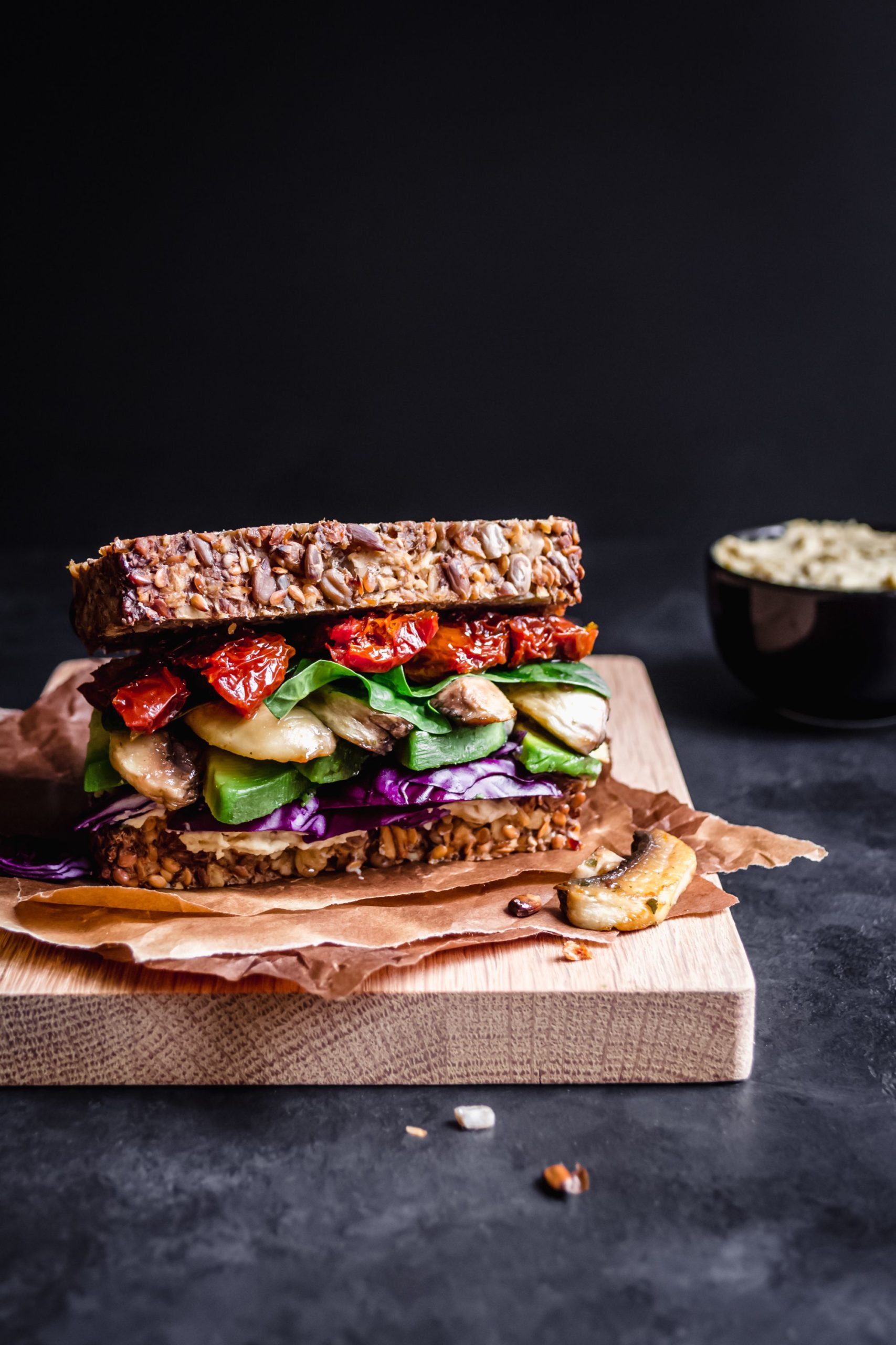 Sandwich aux légumes grillés // Breakfast & Bowls Photographe culinaire